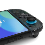 eXtremeRate D-Pad Version Replacement Full Set Shell Case with Buttons for Joycon 2 of Nintendo Switch 2 - Essence Version - Clear Slate Black - SXANTM002