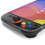 eXtremeRate D-Pad Version Replacement Full Set Shell Case with Buttons for Joycon 2 of Nintendo Switch 2 - Essence Version - Clear Slate Black - SXANTM002