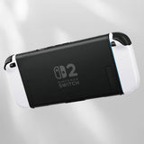 eXtremeRate D-Pad Version Replacement Full Set Shell Case with Buttons for Joycon 2 of Nintendo Switch 2 - Essence Version - White - SXANTM005