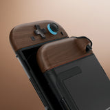 eXtremeRate D-Pad Version Replacement Full Set Shell Case with Buttons for Joycon 2 of Nintendo Switch 2 - Essence Version - Wood Grain - SXANTS001