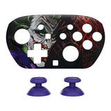eXtremeRate DIY Replacement Faceplate Shell with Thumbsticks for Nintendo Switch 2 Pro Controller - Clown HAHAHA - CNLPTR010