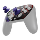 eXtremeRate DIY Replacement Faceplate Shell with Thumbsticks for Nintendo Switch 2 Pro Controller - Clown HAHAHA - CNLPTR010