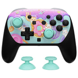 eXtremeRate DIY Replacement Faceplate Shell with Thumbsticks for Nintendo Switch 2 Pro Controller - Donut Odyssey - CNLPTR007