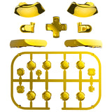 eXtremeRate DIY Replacement Full Set Buttons for Nintendo Switch 2 - Chrome Gold - BEWNTD001