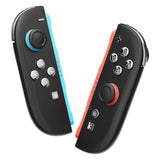 eXtremeRate DIY Replacement Full Set Buttons for Nintendo Switch 2 - Chrome Silver - BEWNTD002