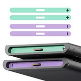 eXtremeRate DIY Replacement Full Set Buttons for Nintendo Switch 2 - Purple & Green - BEWNTM015