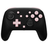 eXtremeRate DIY Replacement Full Set Buttons for Nintendo Switch 2 Pro Controller - Cherry Blossoms Pink - JMWPTM005
