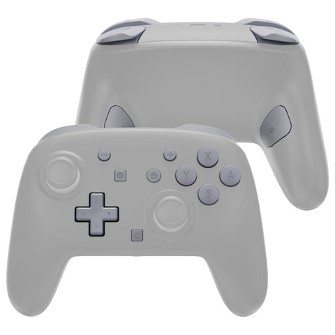 eXtremeRate DIY Replacement Full Set Buttons for Nintendo Switch 2 Pro Controller - New Hope Gray - JMWPTM007