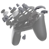 eXtremeRate DIY Replacement Full Set Buttons for Nintendo Switch 2 Pro Controller - New Hope Gray - JMWPTM007