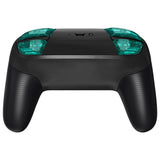 eXtremeRate DIY Replacement Full Set Buttons for Nintendo Switch Pro Controller - Crystal Emerald Green - KRP369