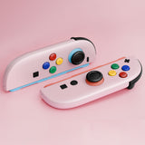 eXtremeRate DIY Replacement Full Set Shell Case with Buttons for Joycon 2 of Nintendo Switch 2 - Essence Version - Cherry Blossoms Pink - BSUNTM009