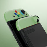 eXtremeRate DIY Replacement Full Set Shell Case with Buttons for Joycon 2 of Nintendo Switch 2 - Essence Version - Matcha Green - BSUNTM010