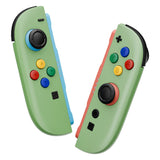 eXtremeRate DIY Replacement Full Set Shell Case with Buttons for Joycon 2 of Nintendo Switch 2 - Essence Version - Matcha Green - BSUNTM010