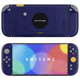 eXtremeRate DIY Replacement Full Set Shells with Buttons for Nintendo Switch 2 - Deluxe Version - Classic SwitchCube Style - QGRNTY002