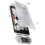 eXtremeRate DIY Replacement Full Set Shells with Buttons for Nintendo Switch 2 - Deluxe Version - Clear - QGRNTM006
