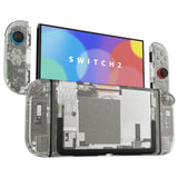 eXtremeRate DIY Replacement Full Set Shells with Buttons for Nintendo Switch 2 - Deluxe Version - Glow in Dark - Green - QGRNTM007