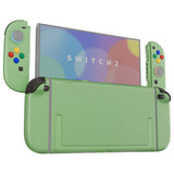 eXtremeRate DIY Replacement Full Set Shells with Buttons for Nintendo Switch 2 - Deluxe Version - Matcha Green - QGRNTM010