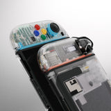 eXtremeRate DIY Replacement Full Set Shells with Buttons for Nintendo Switch 2 - Essence Version - Clear - RHANTM006
