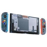 eXtremeRate DIY Replacement Full Set Shells with Buttons for Nintendo Switch 2 - Essence Version - Clear Glacier Blue - RHANTM003