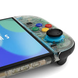 eXtremeRate DIY Replacement Full Set Shells with Buttons for Nintendo Switch 2 - Essence Version - Glow in Dark - Green - RHANTM007