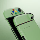 eXtremeRate DIY Replacement Full Set Shells with Buttons for Nintendo Switch 2 - Essence Version - Matcha Green - RHANTM010