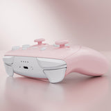 eXtremeRate DIY Replacement Full Set Shells with Buttons for Nintendo Switch 2 Pro Controller - Cherry Blossoms Pink - QGSPTM005