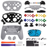 eXtremeRate DIY Replacement Full Set Shells with Buttons for Nintendo Switch 2 Pro Controller - SFC SNES Classic EU - QGSPTY002