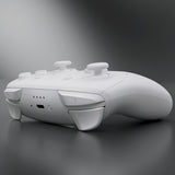 eXtremeRate DIY Replacement Full Set Shells with Buttons for Nintendo Switch 2 Pro Controller - White - QGSPTM004