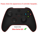 eXtremeRate Dark Magic Replacement Part Faceplate, Front Housing Shell Case for Xbox Series S & Xbox Series X Controller Accessories - Controller NOT Included - FX3R012