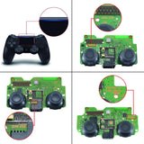 eXtremeRate Dawn Type-C Version Remap Kit for PS4 Controller JDM-040/050/055 with 6 Customizable Mapping Profiles, Black Redesigned Back Shell and 4 Back Buttons - RYKP4P001