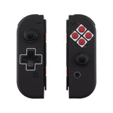 eXtremeRate Classics NES Style Joycon Handheld Controller Housing (D-Pad Version) with Full Set Buttons, DIY Replacement Shell Case for NS Switch JoyCon & OLED JoyCon - Console Shell NOT Included - JZT104