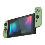 eXtremeRate Matcha Green Joycon Handheld Controller Housing (D-Pad Version) with Full Set Buttons, DIY Replacement Shell Case for NS Switch JoyCon & OLED JoyCon – Console Shell NOT Included - JZP316