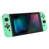 eXtremeRate Mint Green Joycon Handheld Controller Housing (D-Pad Version) with Full Set Buttons, DIY Replacement Shell Case for NS Switch JoyCon & OLED JoyCon - Console Shell NOT Included  - JZP308