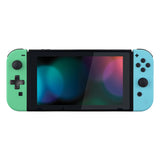 eXtremeRate Joycon Handheld Controller Mint Green & Heaven Blue Housing (D-Pad Version) with Full Set Buttons, DIY Replacement Shell Case for NS Switch JoyCon & OLED JoyCon – Joycon and Console NOT Included - JZP311