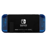 eXtremeRate Transparent Clear Blue Joycon Handheld Controller Housing (D-Pad Version) with Full Set Buttons, DIY Replacement Shell Case for NS Switch JoyCon & OLED JoyCon - Console Shell NOT Included - JZM504