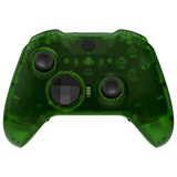 eXtremeRate Replacement Full Set Shell with Buttons for Xbox One Elite Series 2 & Elite 2 Core Controller (Model 1797) - Clear Green - QFJE2M003