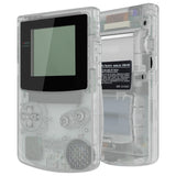 eXtremeRate IPS Ready Upgraded Glow in Dark - Green Replacement Shell Full Housing Cover & Buttons & Black Screen Lens for Gameboy Color – Fit for GBC OSD IPS & Regular IPS & Standard LCD – Console & IPS Screen NOT Included - QCBM5010