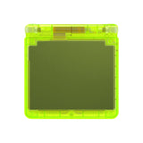 IPS Ready Upgraded eXtremeRate Clear Lime Green Custom Replacement Housing Shell for Gameboy Advance SP GBA SP – Compatible with Both IPS & Standard LCD – Console & Screen NOT Included - ASPM5010