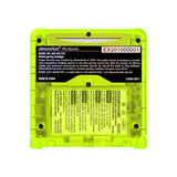 IPS Ready Upgraded eXtremeRate Clear Lime Green Custom Replacement Housing Shell for Gameboy Advance SP GBA SP – Compatible with Both IPS & Standard LCD – Console & Screen NOT Included - ASPM5010