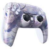 eXtremeRate LUNA Redesigned Front Shell with Touchpad for PS5 Controller BDM-010/020/030/040/050 - Crystal Dragon - GHPFR004