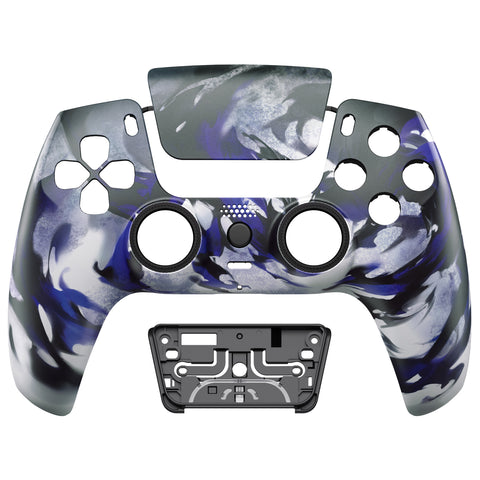 eXtremeRate LUNA Redesigned Front Shell with Touchpad for PS5 Controller BDM-010/020/030/040/050/060 - Shadow Magic - GHPFT026G4