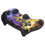 eXtremeRate LUNA Redesigned Front Shell with Touchpad for PS5 Controller BDM-010/020/030/040/050 - Splattering Fighting - GHPFR005