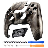 eXtremeRate LUNA Redesigned Front Shell with Touchpad for PS5 Controller BDM-010/020/030/040/050/060 - Dragon Scroll - GHPFT032G4