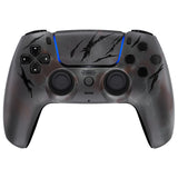 eXtremeRate LUNA Redesigned Front Shell with Touchpad for PS5 Controller BDM-010/020/030/040/050 - Blood Mist - GHPFK001