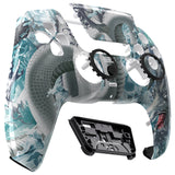 eXtremeRate LUNA Redesigned Front Shell with Touchpad for PS5 Controller BDM-010/020/030/040/050 - Jade Dragon - Cloud Dominator - GHPFT017