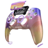 eXtremeRate LUNA Redesigned Front Shell with Touchpad for PS5 Controller BDM-010/020/030/040/050 - Neon Miami - GHPFR011