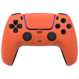eXtremeRate LUNA Redesigned Front Shell with Touchpad for PS5 Controller BDM-010/020/030/040/050/060 - Orange - GHPFP011G4