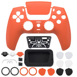 eXtremeRate LUNA Redesigned Front Shell with Touchpad for PS5 Controller BDM-010/020/030/040/050/060 - Orange - GHPFP011G4