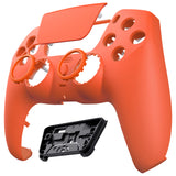 eXtremeRate LUNA Redesigned Front Shell with Touchpad for PS5 Controller BDM-010/020/030/040/050/060 - Orange - GHPFP011G4