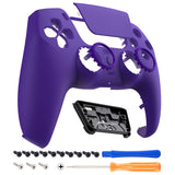 eXtremeRate LUNA Redesigned Front Shell with Touchpad for PS5 Controller BDM-010/020/030/040/050/060 - Purple - GHPFP008G4